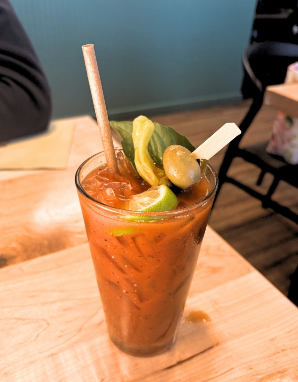 spicy sriracha bloody mary 