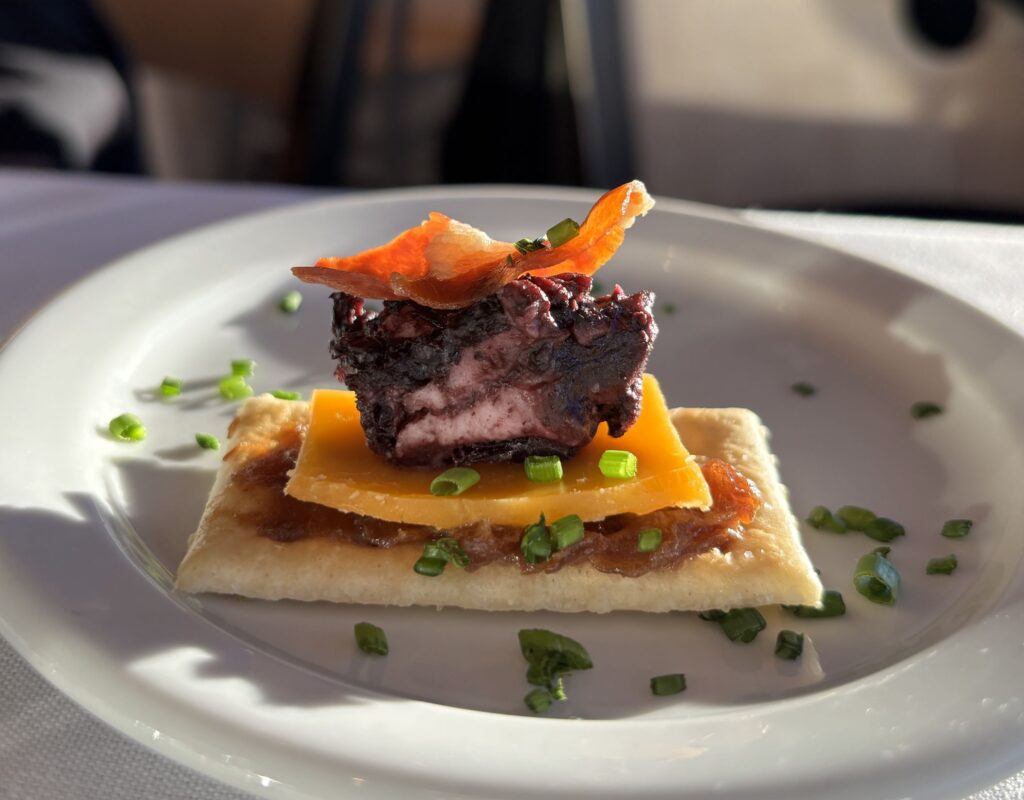 amuse bouche from mt bachelor sunset dinners